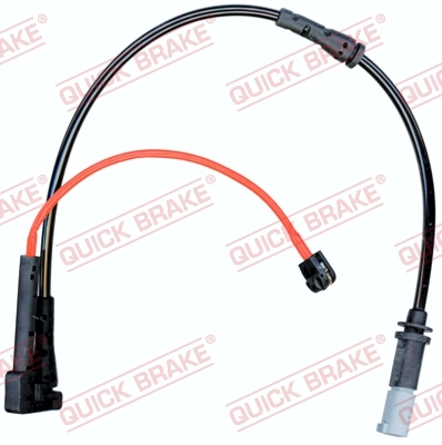 Warning Contact, brake pad wear